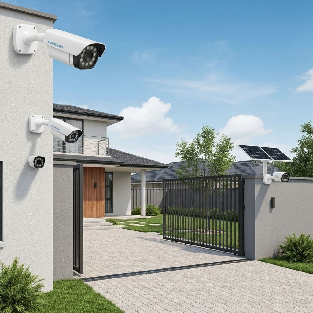 Off-Grid Solar CCTV Camera