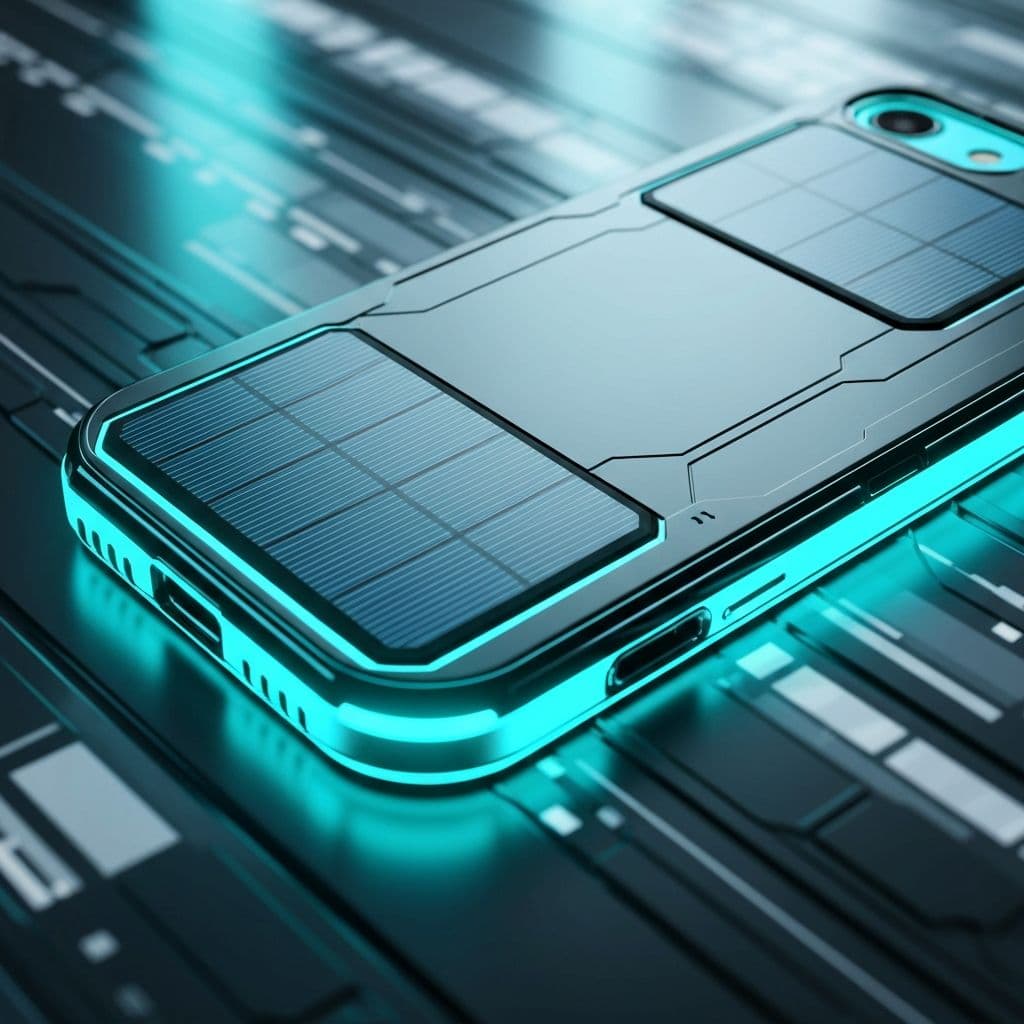 Solar-Powered Phone Case