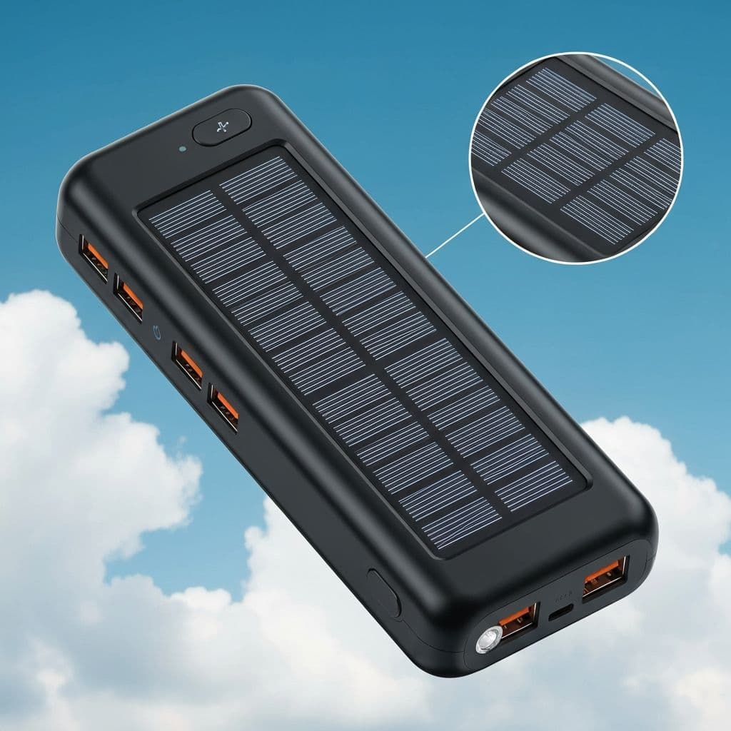 Solar Power Bank 30000mAh